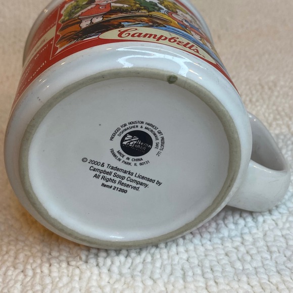 Campbell's Soup Kids Mug M m Good Ceramic Vintage Collectible 2000 - Picture 5 of 5
